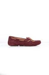 Bottega Veneta Süet Loafer Mürdüm - 37